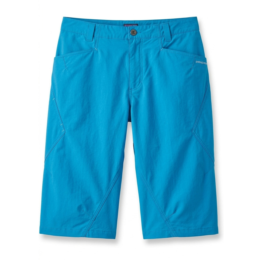 Patagonia Venga Rock Knickers Mens 34 Blue Organic Cotton Climbing Capri Pants